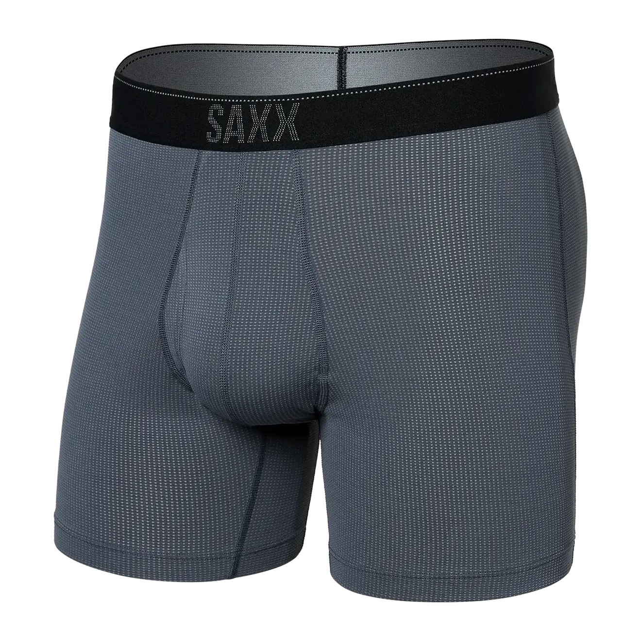 Saxx Underwear Quest Quick-Dry Mesh Performance Boxer Brief 5" - Turbulence