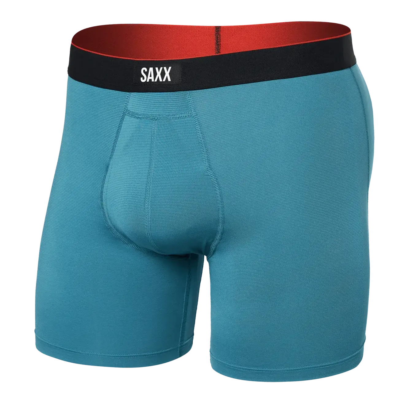 Saxx Multi-Sport Performance Mesh Boxer Brief 6" - Hydro Blue