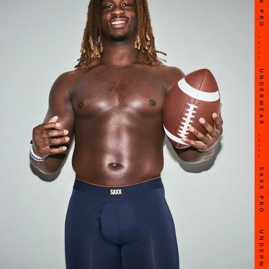 Saxx Multi-Sport Performance Mesh Boxer Brief 6" - Navy