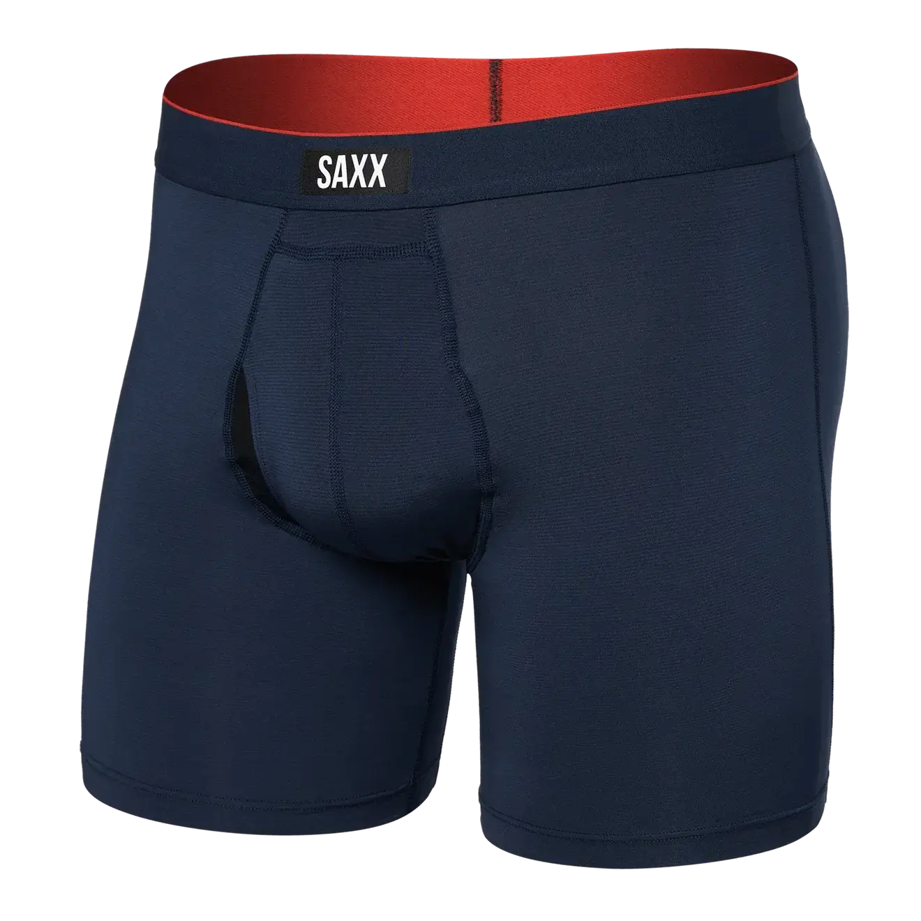 Saxx Multi-Sport Performance Mesh Boxer Brief 6" - Navy