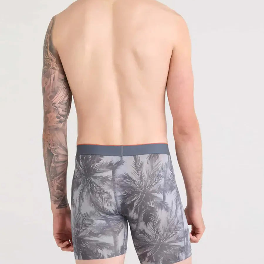 Saxx Multi-Sport Performance Mesh Boxer Brief 6" - Vacation Vibes-Turbulence