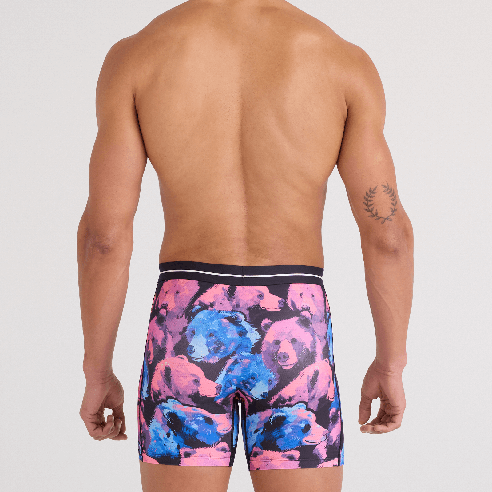 Saxx Underwear Volt Breathable Mesh Boxer Brief 6" - Beartastic-Multi