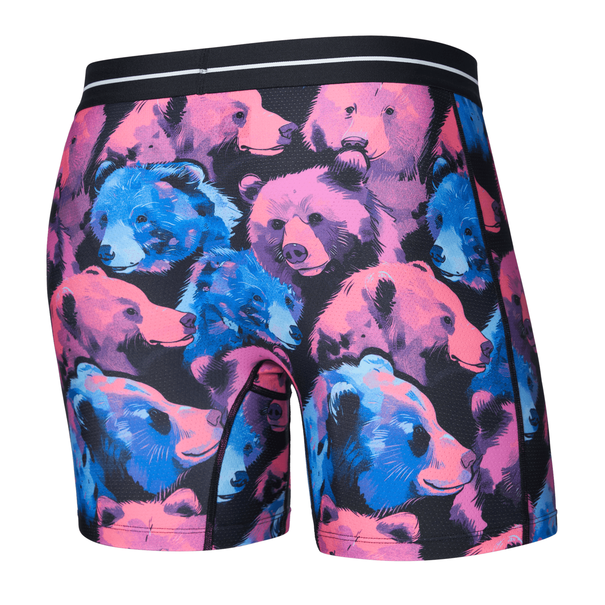 Saxx Underwear Volt Breathable Mesh Boxer Brief 6" - Beartastic-Multi