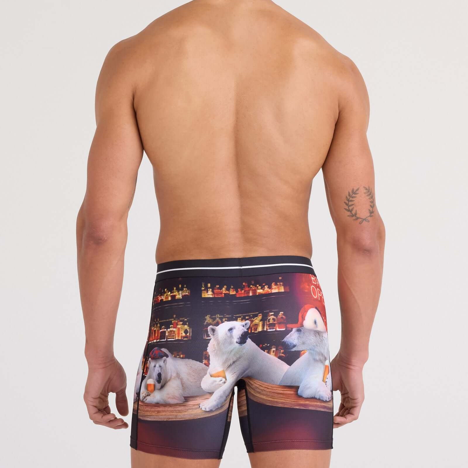 Saxx Underwear Volt Breathable Mesh Boxer Brief 6" - Da Bears-Multi