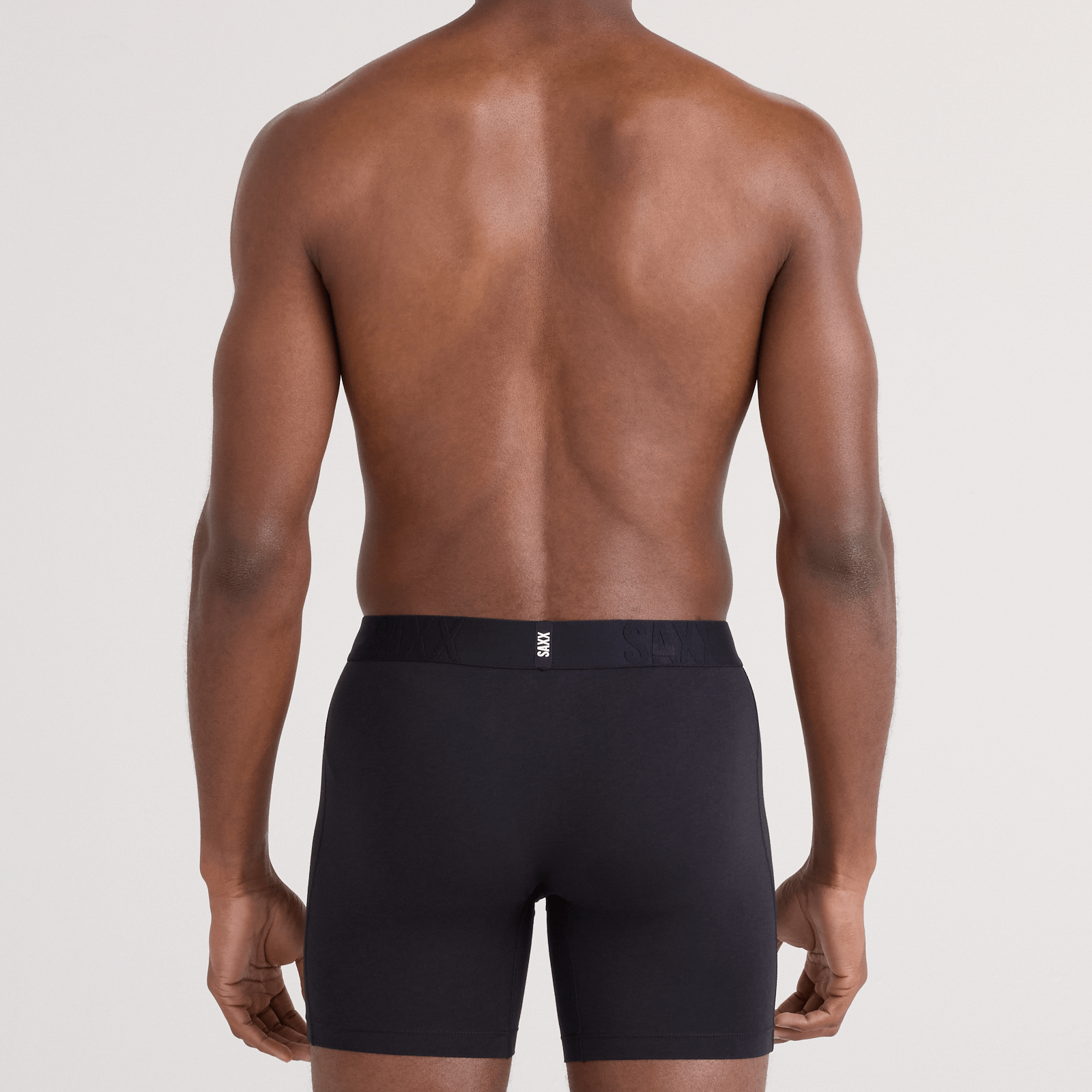 SAXX DropTemp™ Cooling Cotton Boxer Briefs 3-Pack – Grey/Dark Ink/Black