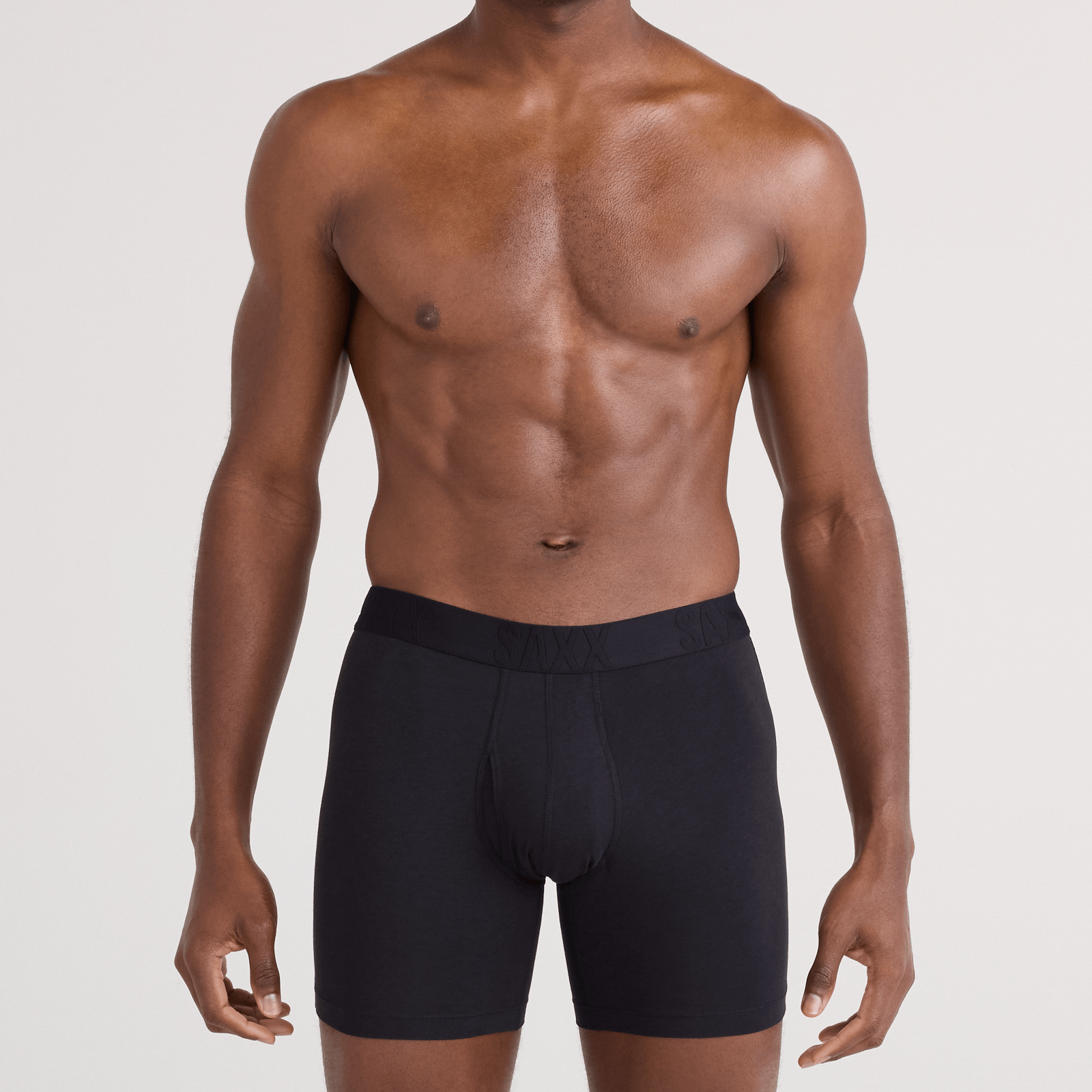 SAXX DropTemp™ Cooling Cotton Boxer Briefs 3-Pack – Grey/Dark Ink/Black