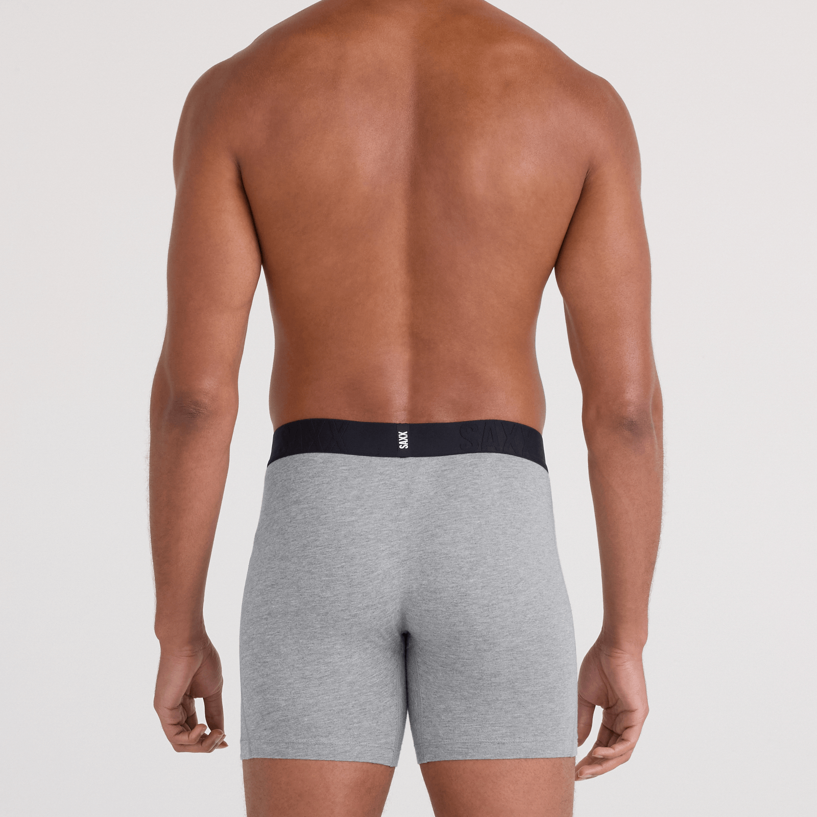 SAXX DropTemp™ Cooling Cotton Boxer Briefs 3-Pack – Grey/Dark Ink/Black