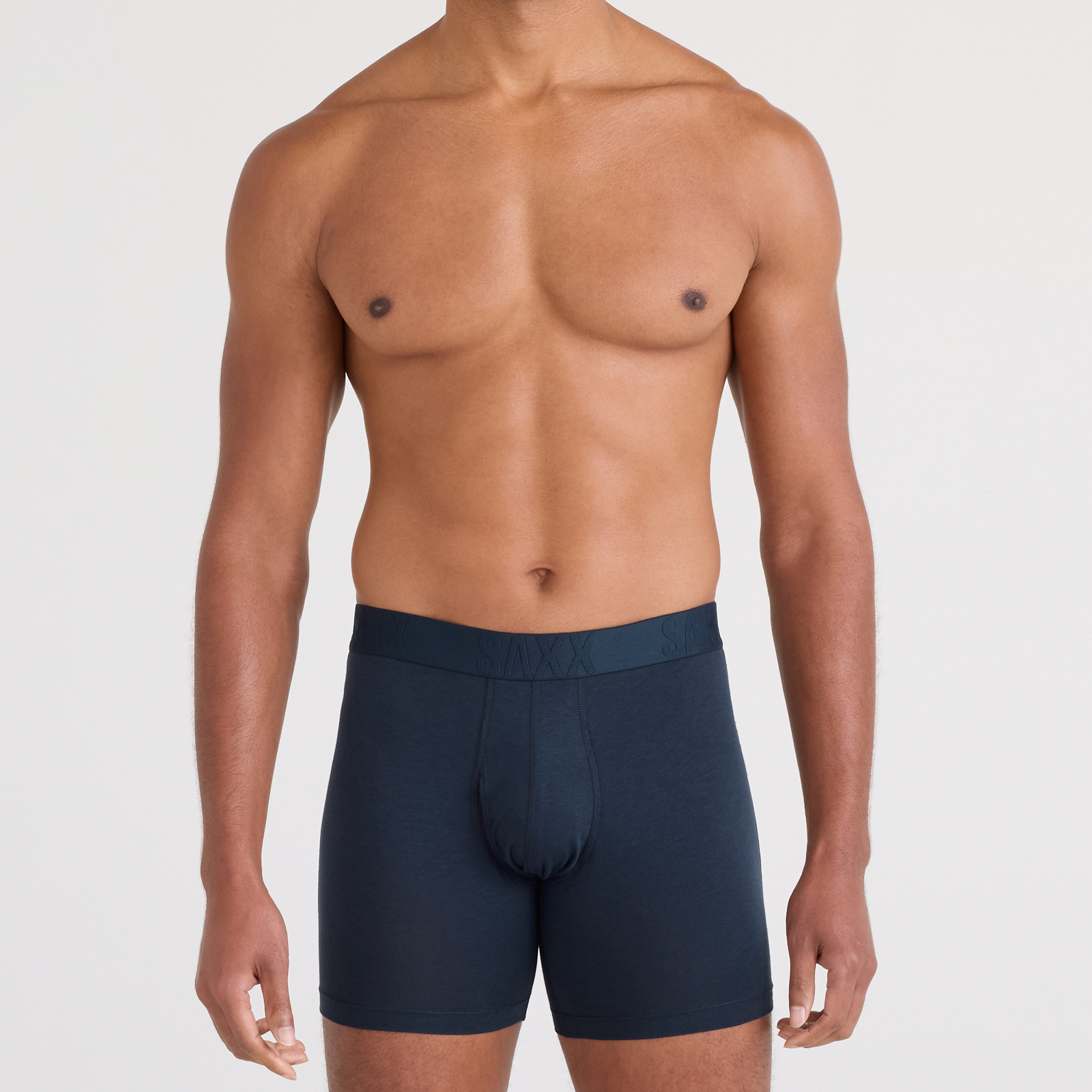 SAXX DropTemp™ Cooling Cotton Boxer Briefs 3-Pack – Grey/Dark Ink/Black