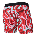Saxx Underwear Vibe Supersoft 1 Pack Boxer Briefs - Lava Lamp Flamingo