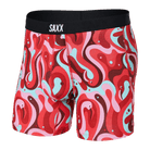 Saxx Underwear Vibe Supersoft 1 Pack Boxer Briefs - Lava Lamp Flamingo