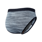 Saxx Ultra Super Soft 1 Pack Briefs - Blue / Spacedye Heather