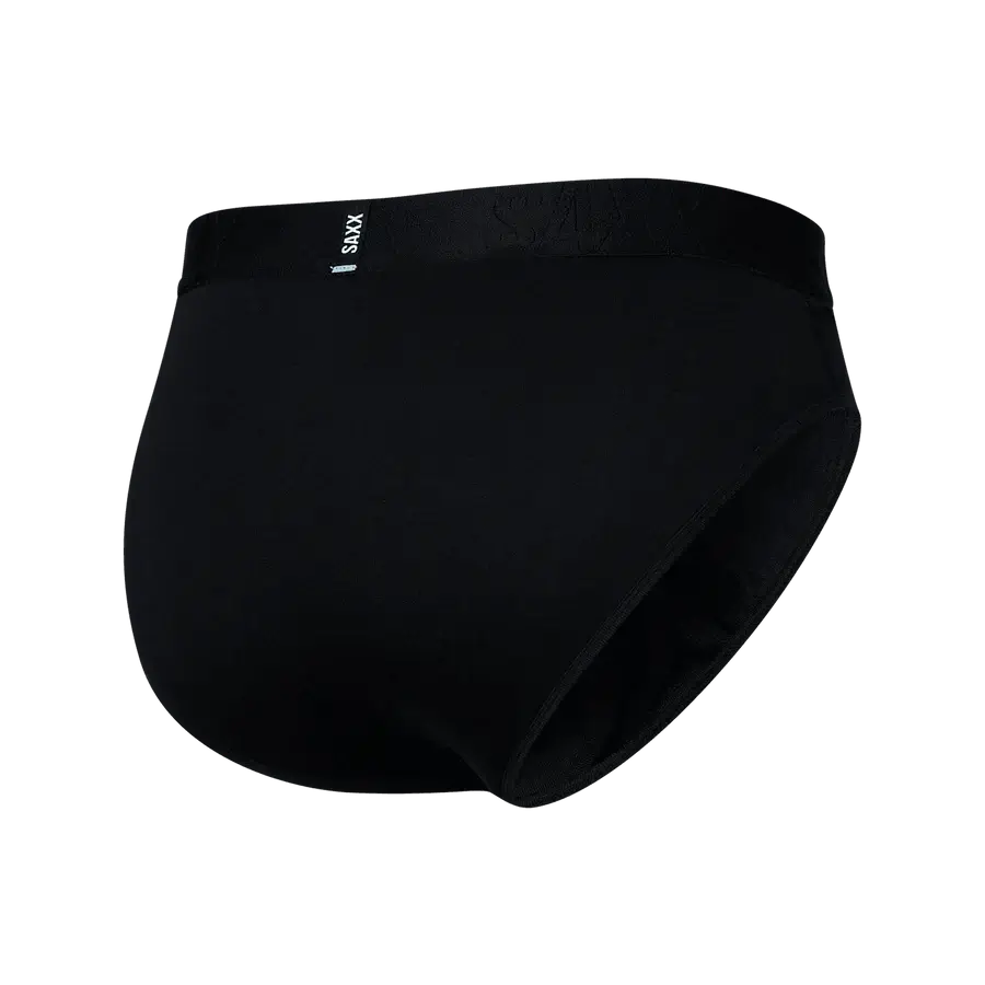 Saxx Underwear DROPTEMP™ Cooling Cotton 1 Pack Briefs - Black