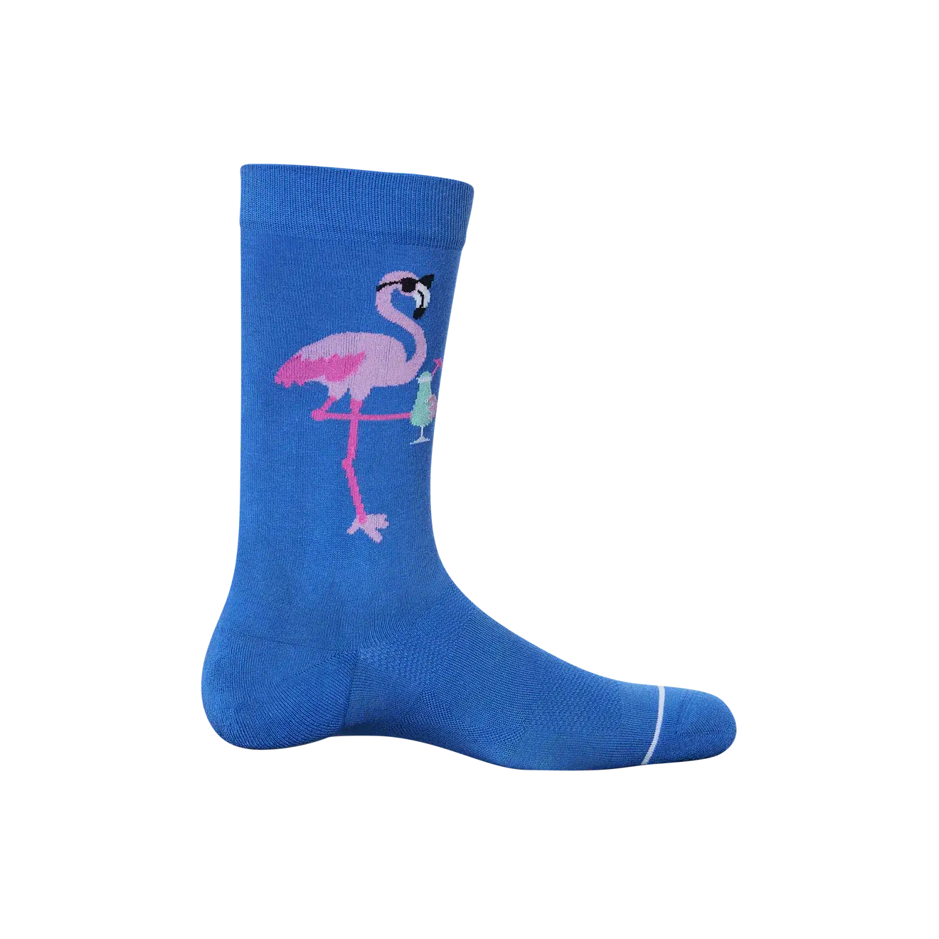 Saxx Whole Pakage Crew 1 Pack Socks - FlockTail Blue