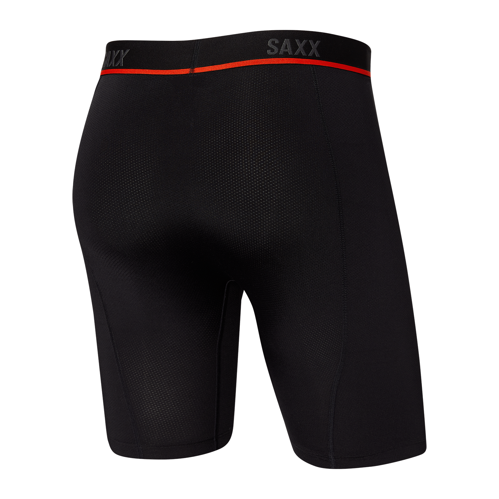 Saxx Underwear Kinetic Light-Compression Mesh Long Leg Boxer Briefs - 8"