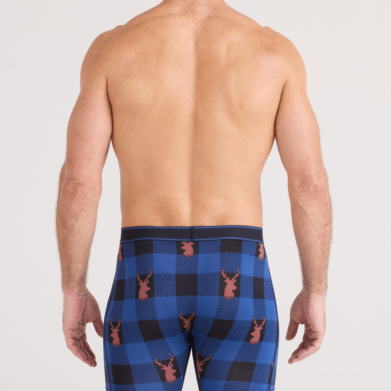 SAXX Daytripper Comfort Stretch 2 Pack Boxer Brief 6" – Nose So Brite / Black