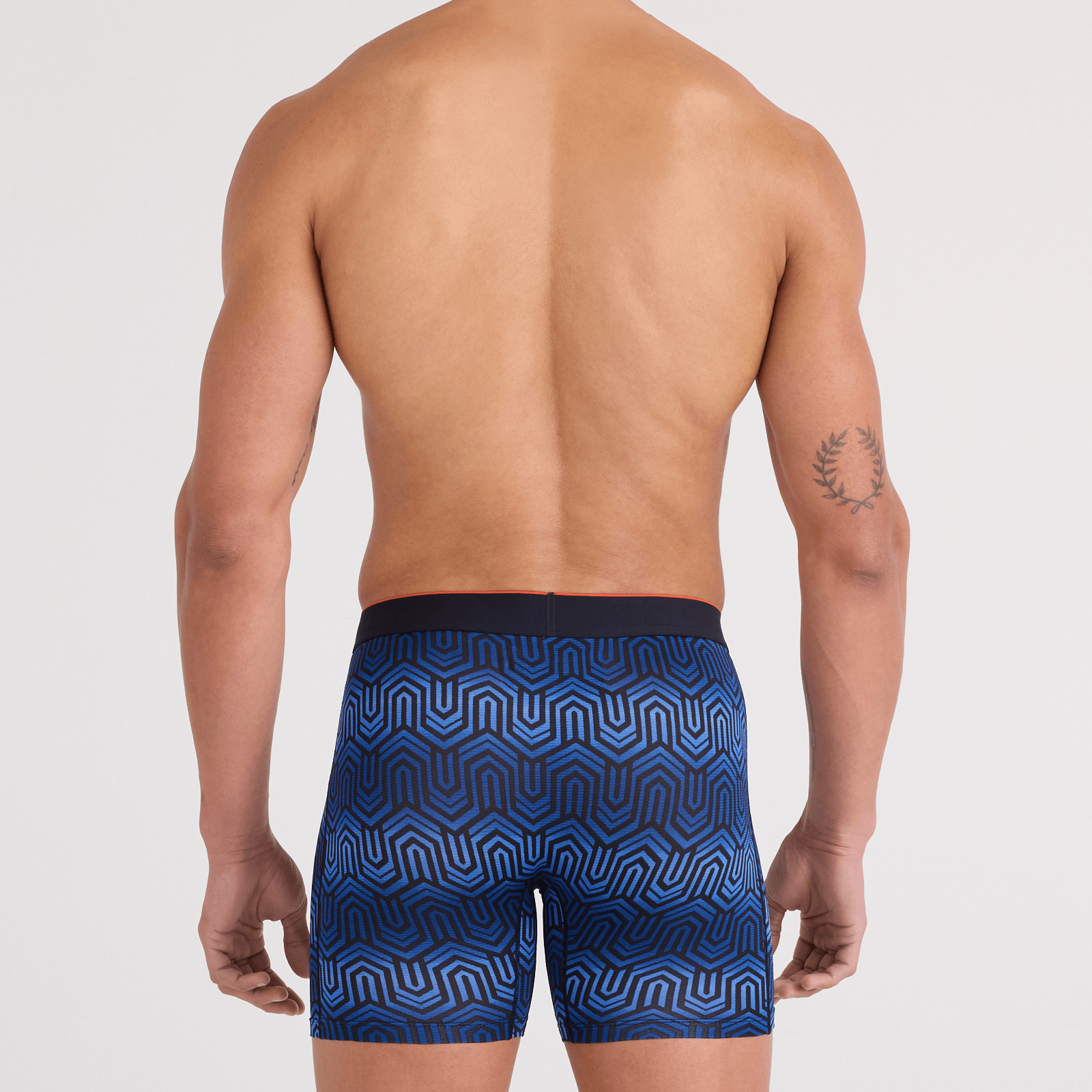 SAXX Multi-Sport Performance 2-Pack Boxer Briefs 6" – Chain of Command / Black