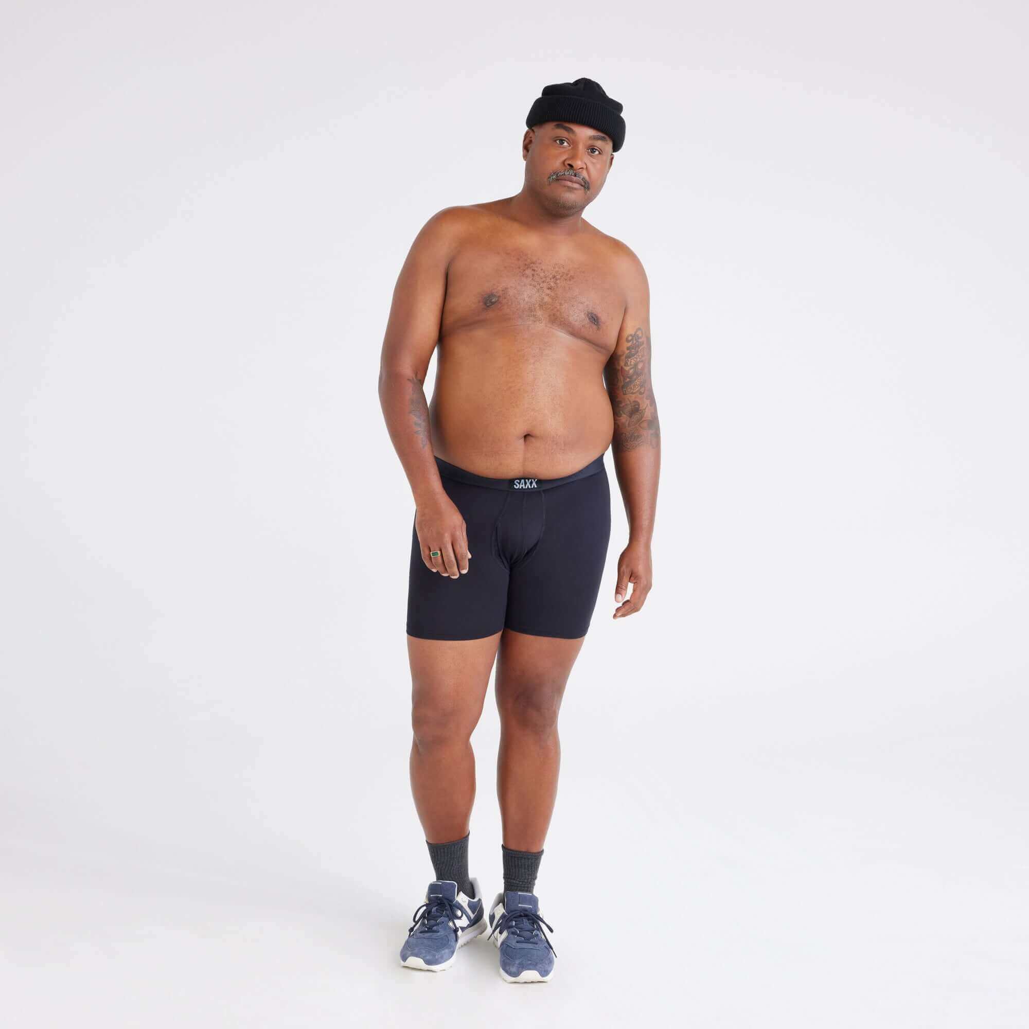 Saxx Ultra Super Soft (3 Pack) Comfort Blend Boxer Brief 5" - Classic Ultra 18