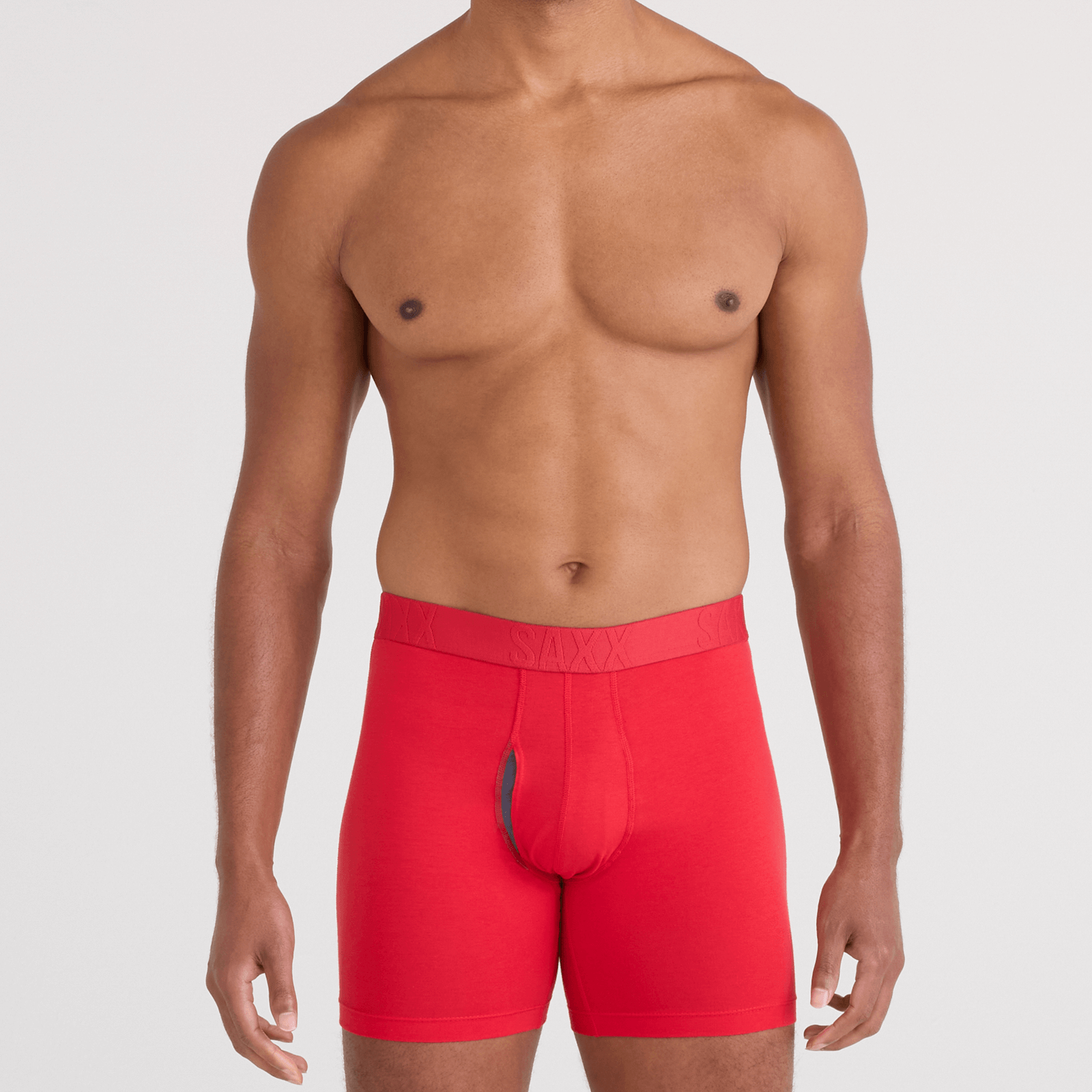 Saxx DropTemp® Cooling Cotton (3-Pack) Boxer Brief 5" - Red / Indigo / Dark Ink