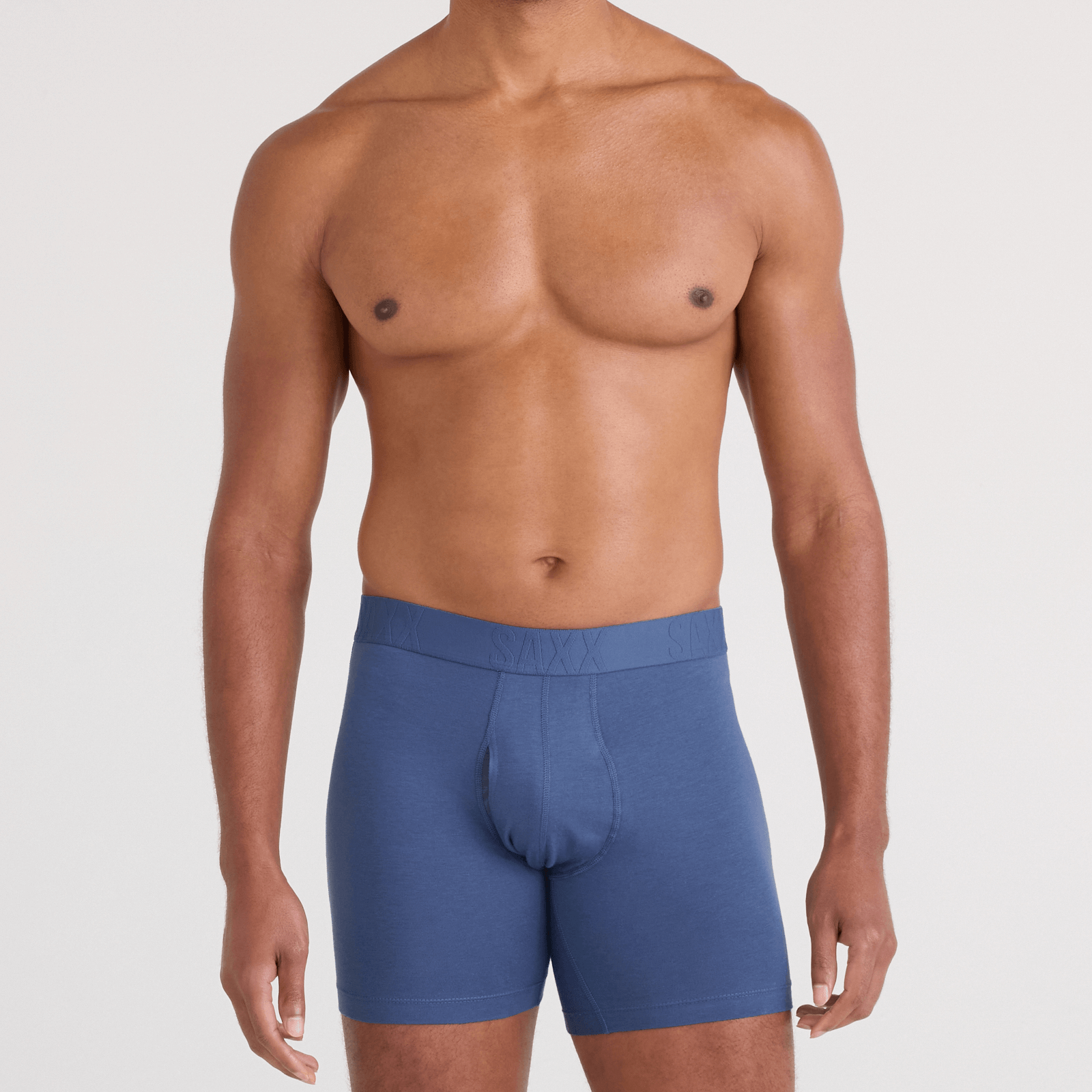 Saxx DropTemp® Cooling Cotton (3-Pack) Boxer Brief 5" - Red / Indigo / Dark Ink