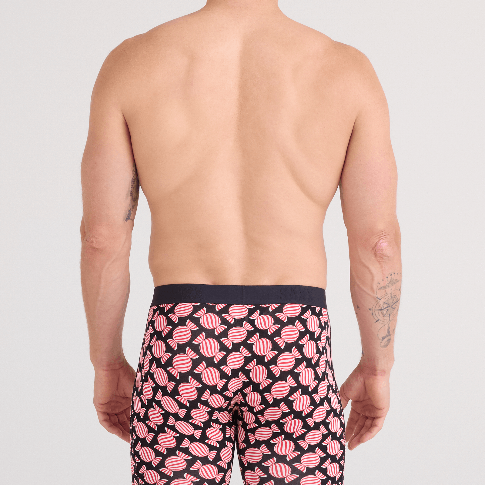 Saxx Vibe Xtra 3 Pack Soft Comfort Boxer Brief 6" – Sweet Stripe / Check WB / Black