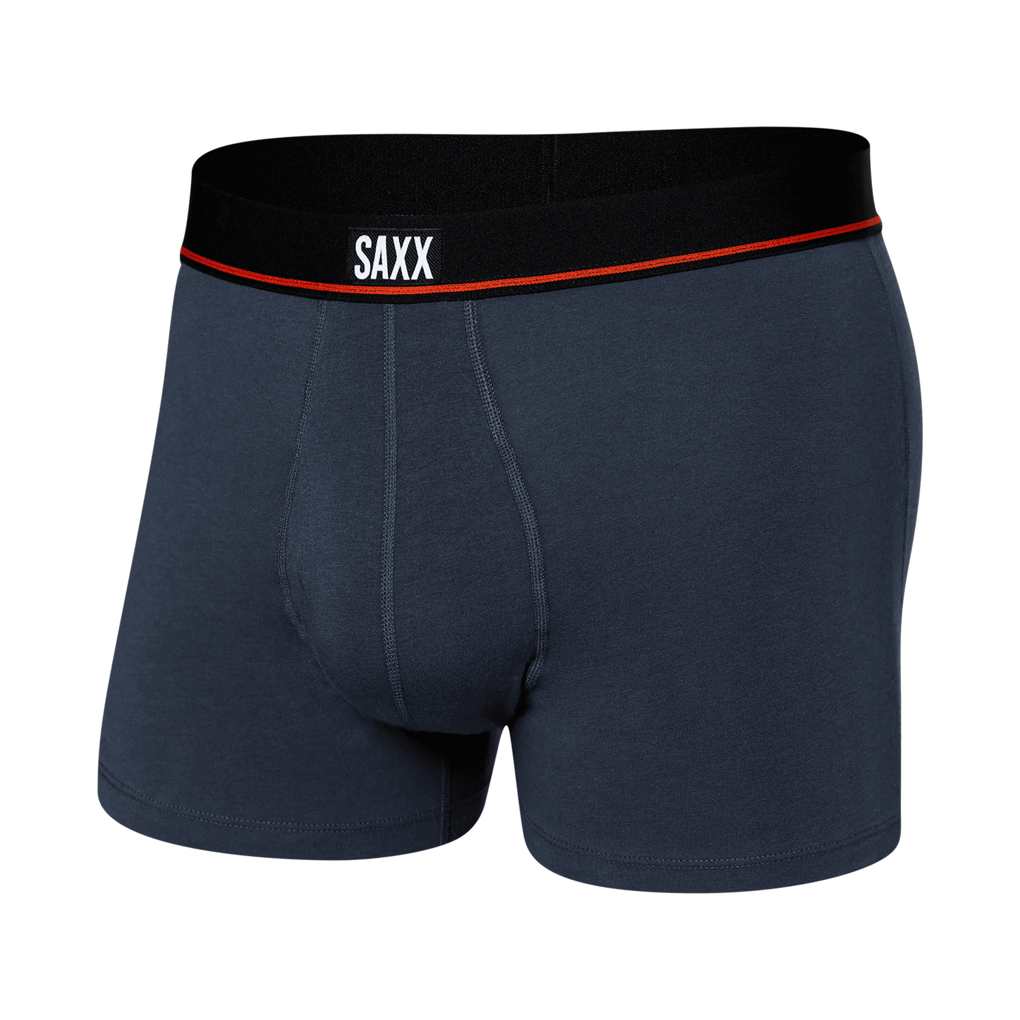 Saxx Underwear Non Stop Stretch Cotton 3 Pack Trunks - Black/Navy/White