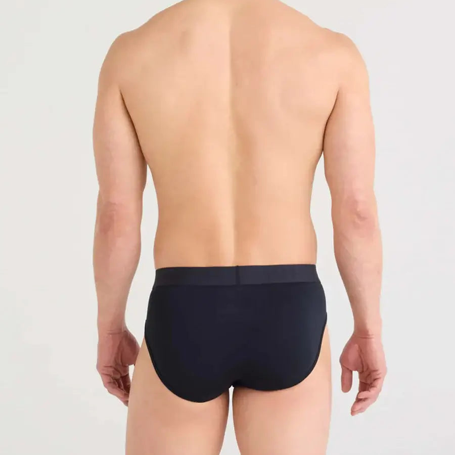 SAXX Vibe Xtra Brief – Soft Comfort with BallPark Pouch® & Fly - Black