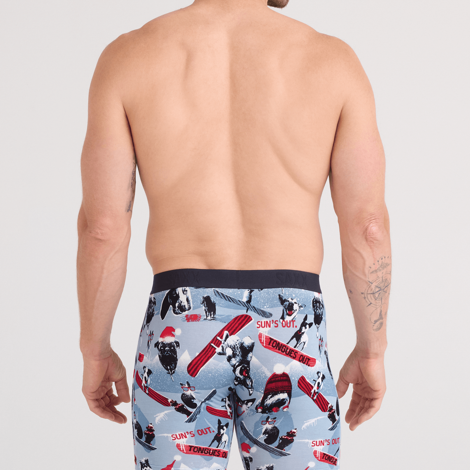 Saxx Vibe Xtra Soft Comfort Boxer Brief 6" – Winter Dogs of Saxx Blue