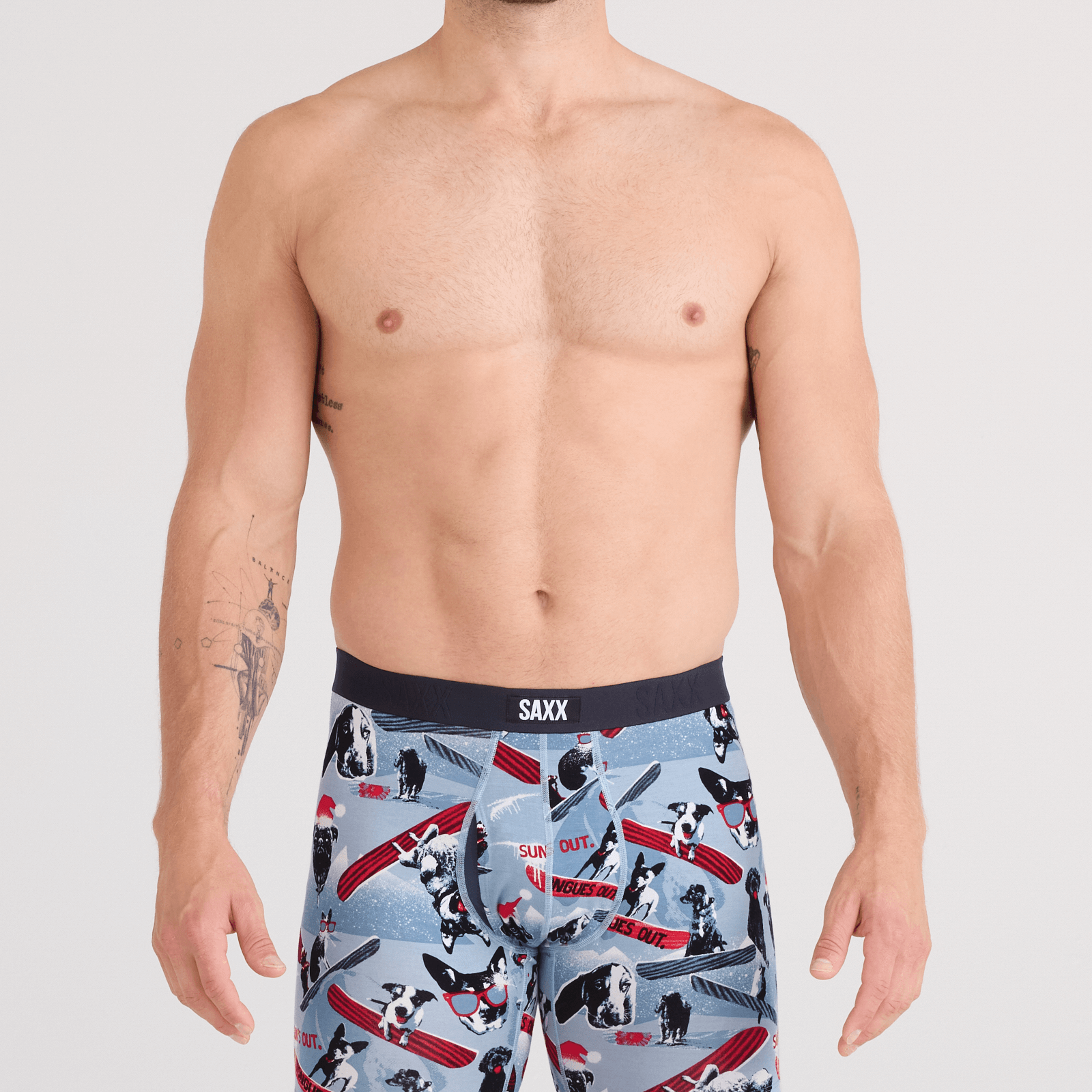 Saxx Vibe Xtra Soft Comfort Boxer Brief 6" – Winter Dogs of Saxx Blue