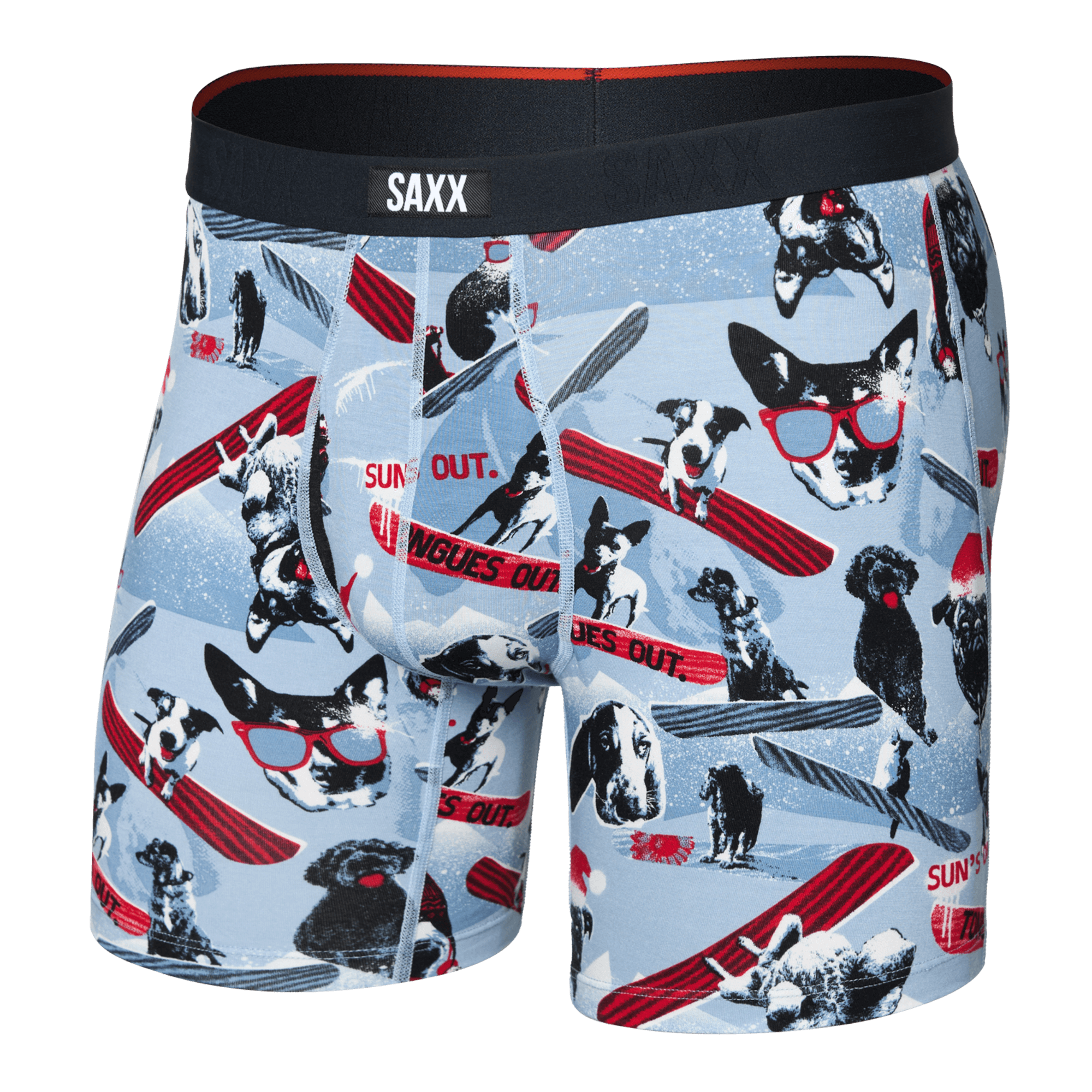 Saxx Vibe Xtra Soft Comfort Boxer Brief 6" – Winter Dogs of Saxx Blue