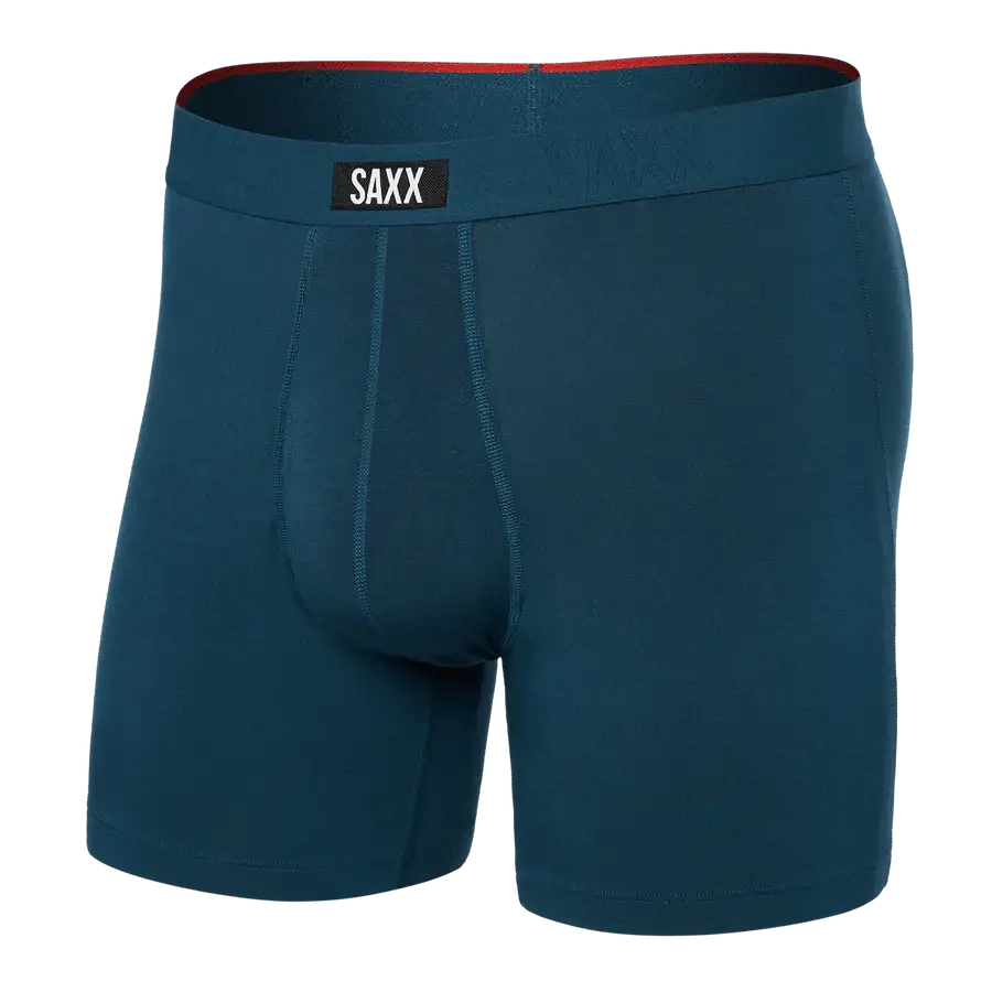 Saxx Underwear Vibe Xtra Soft Comfort Boxer Brief 6" - Hurricane
