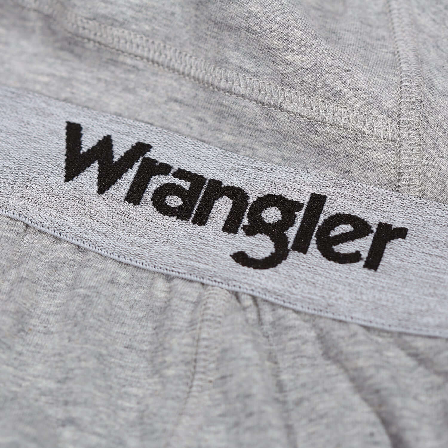 Wrangler Tait Button Fly Men’s Boxer Trunks 3 Pack – White, Grey & Black Cotton Underwear