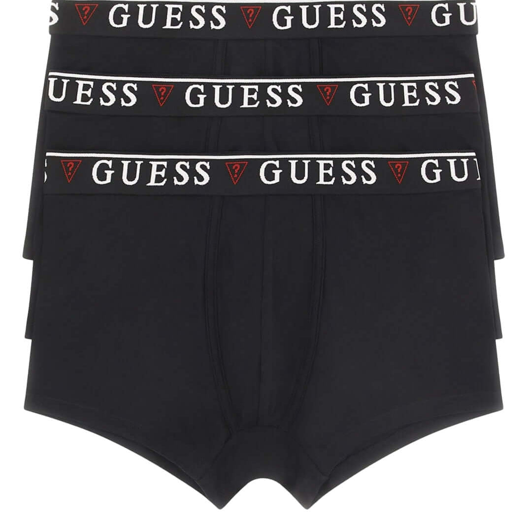 Guess 3 Pack Boxers – Stretch Cotton Black Men’s Underwear