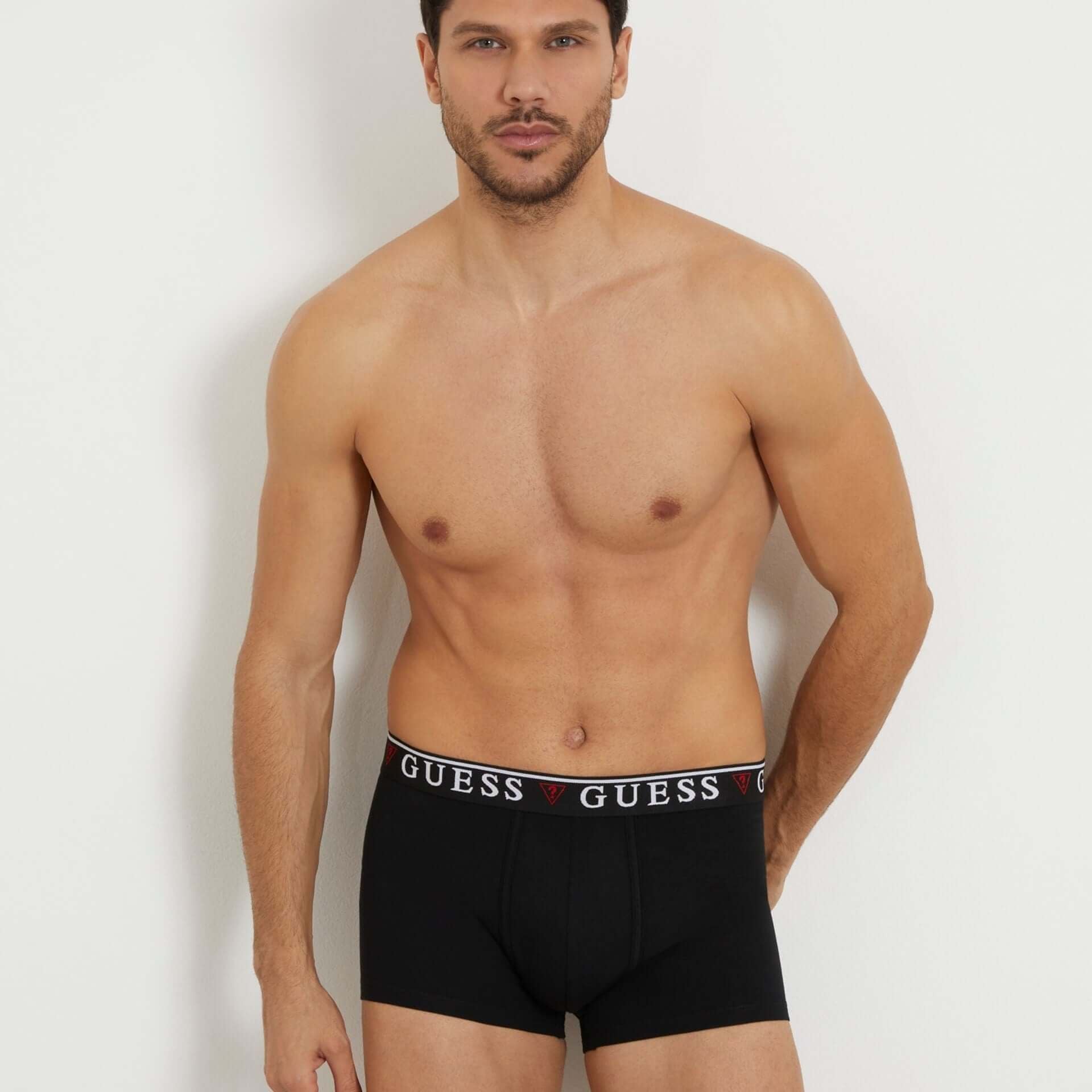 Guess 3 Pack Boxers – Stretch Cotton Black Men’s Underwear