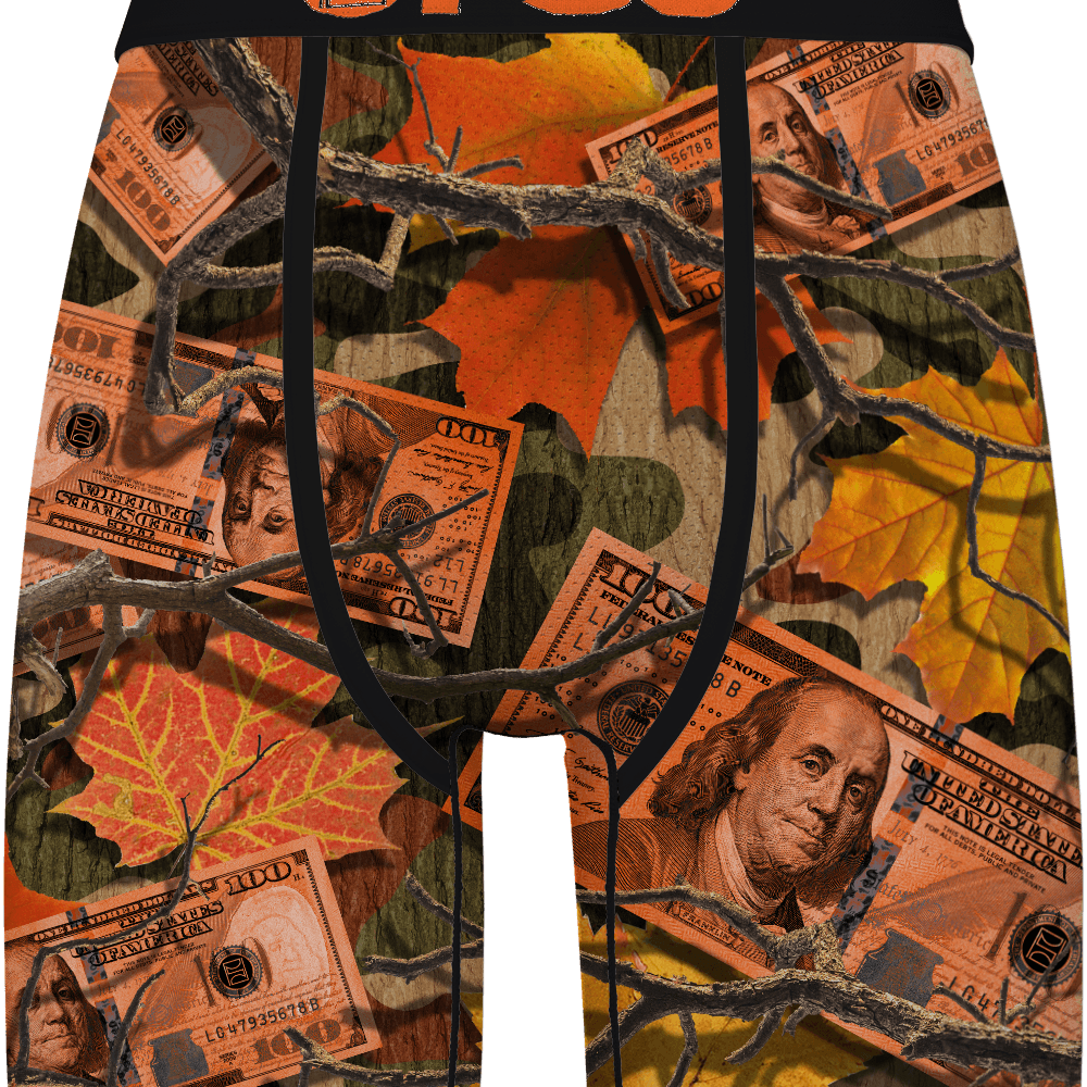 PSD Oakmoss Camo Men’s 7" Performance Boxer Briefs – Multi - image 1