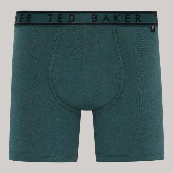 Ted Baker 3-Pack Boxer Briefs, Trekking Green/ Black Tiger/ Heather Grey