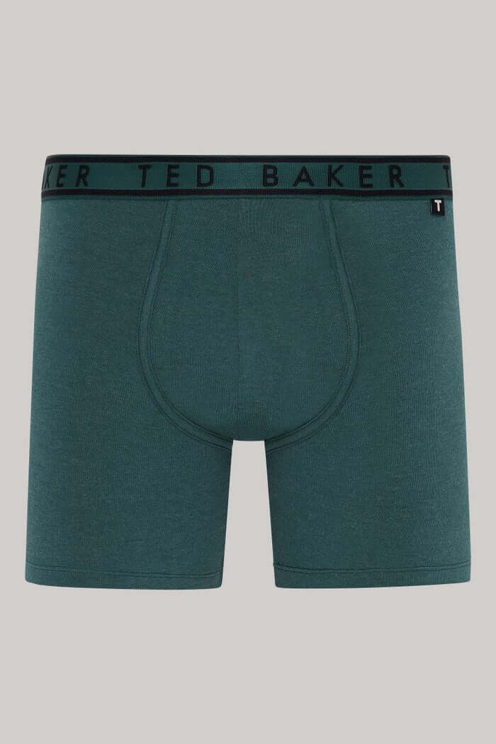 Ted Baker 3-Pack Boxer Briefs, Trekking Green/ Black Tiger/ Heather Grey