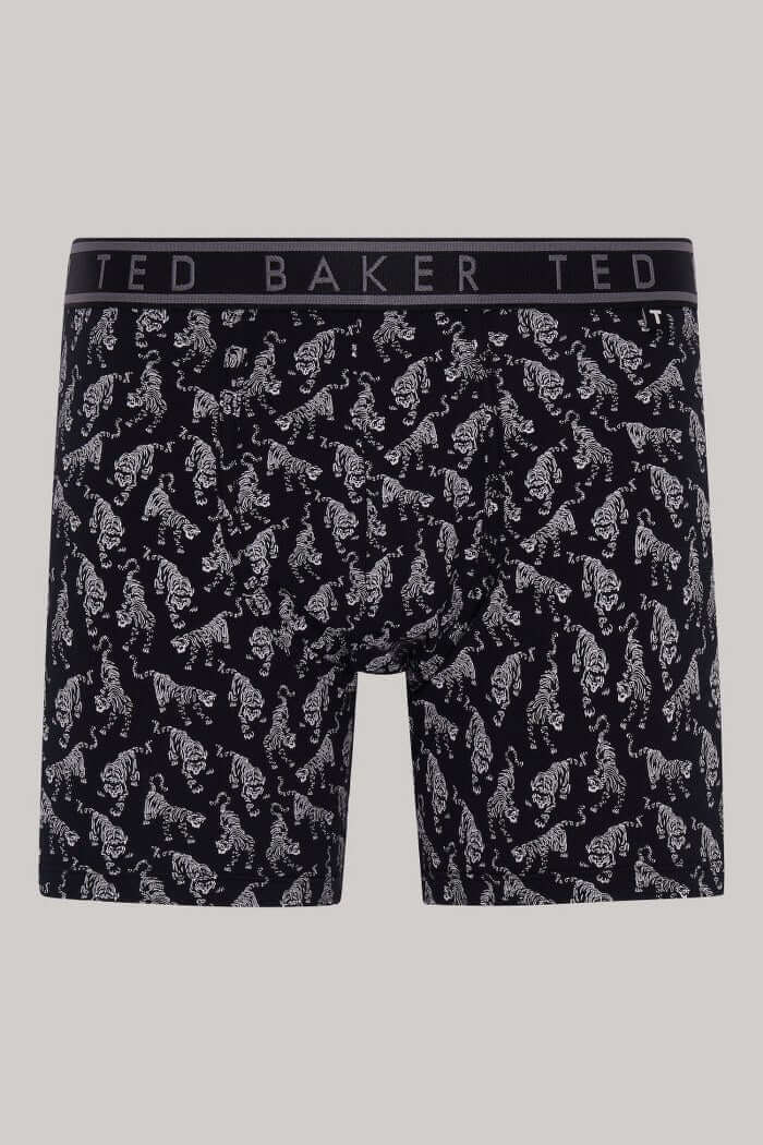 Ted Baker 3-Pack Boxer Briefs, Trekking Green/ Black Tiger/ Heather Grey