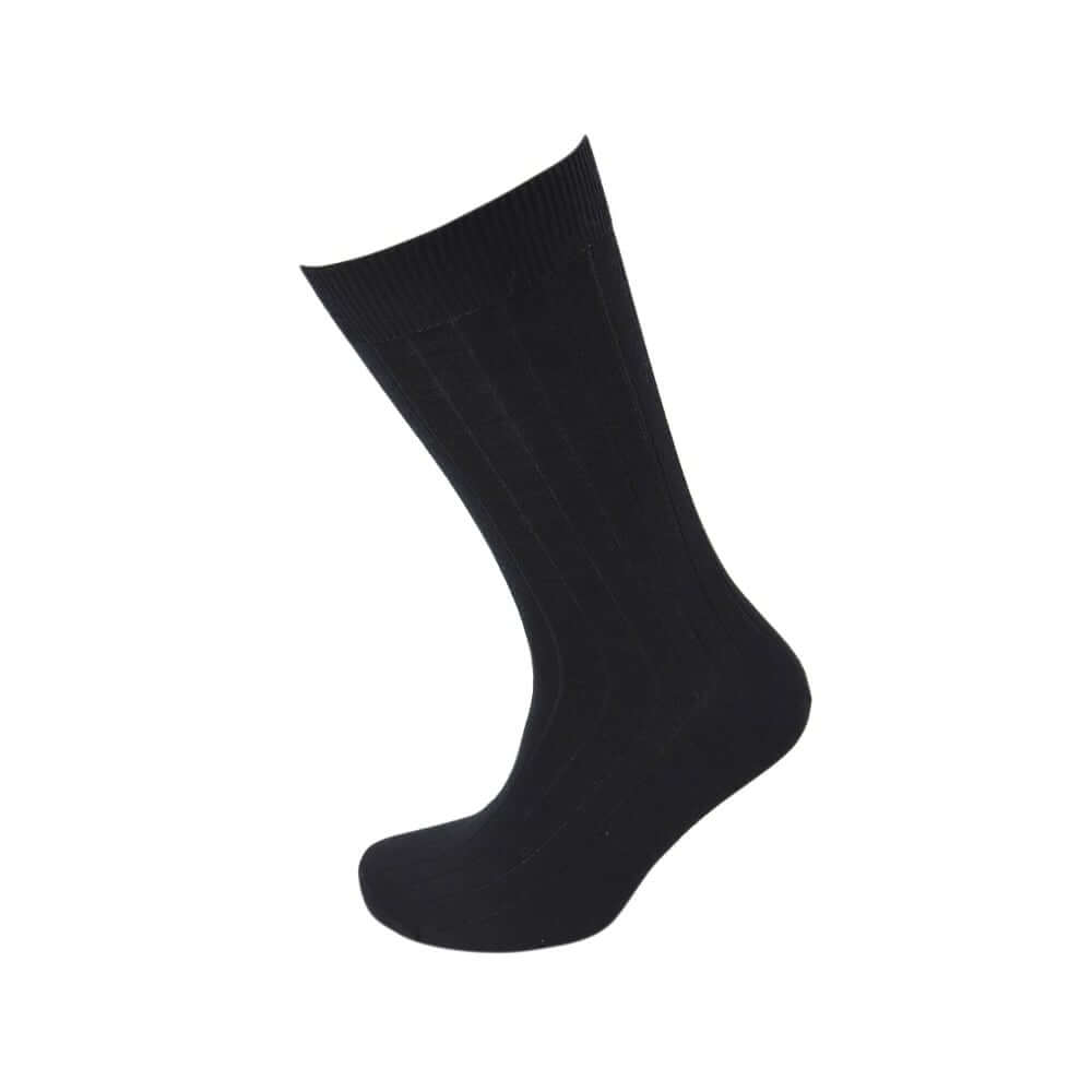 Viyella Men’s Short Merino Wool Socks UK 6-11 - Black