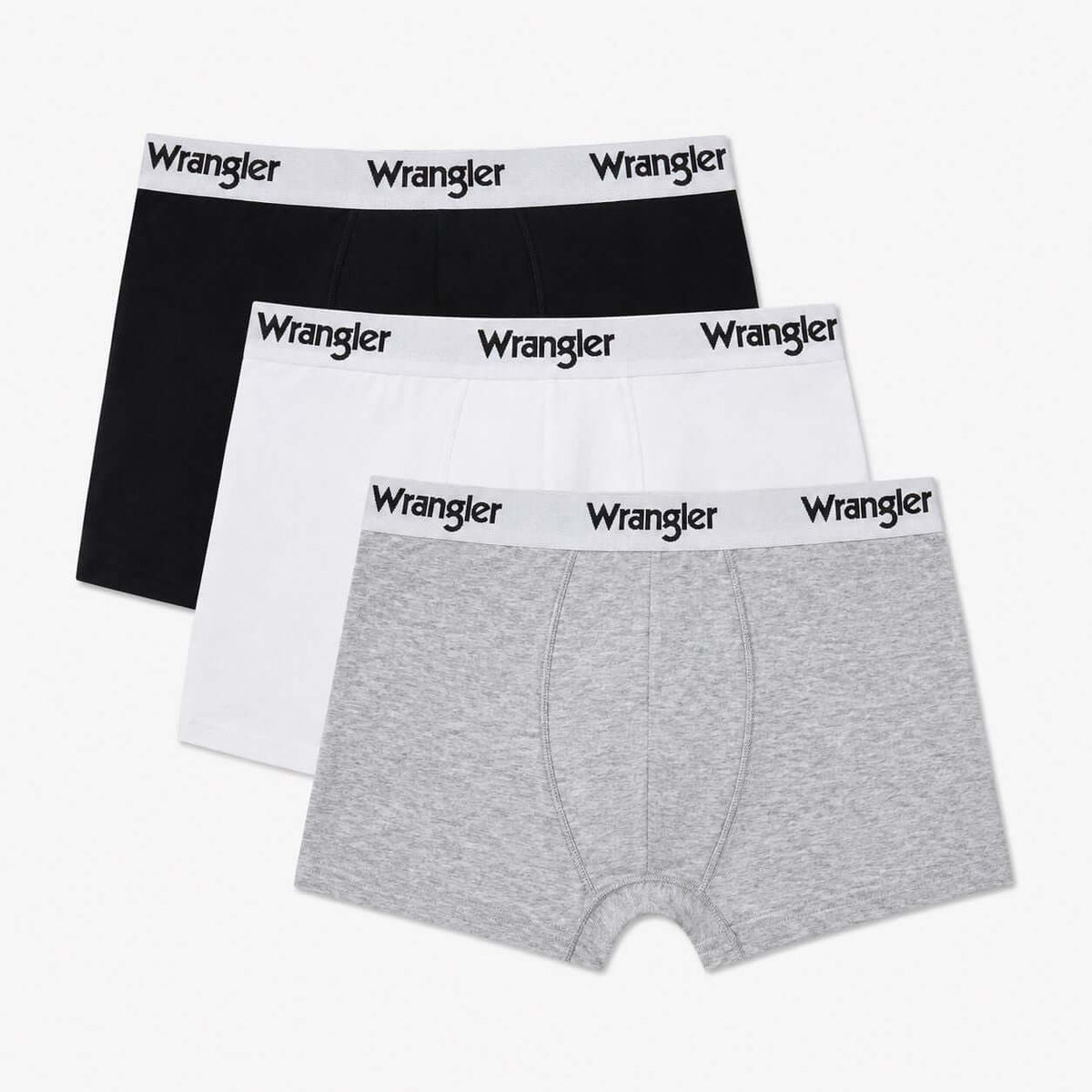 Wrangler Taskar Men's 3-Pack Cotton Stretch Trunks