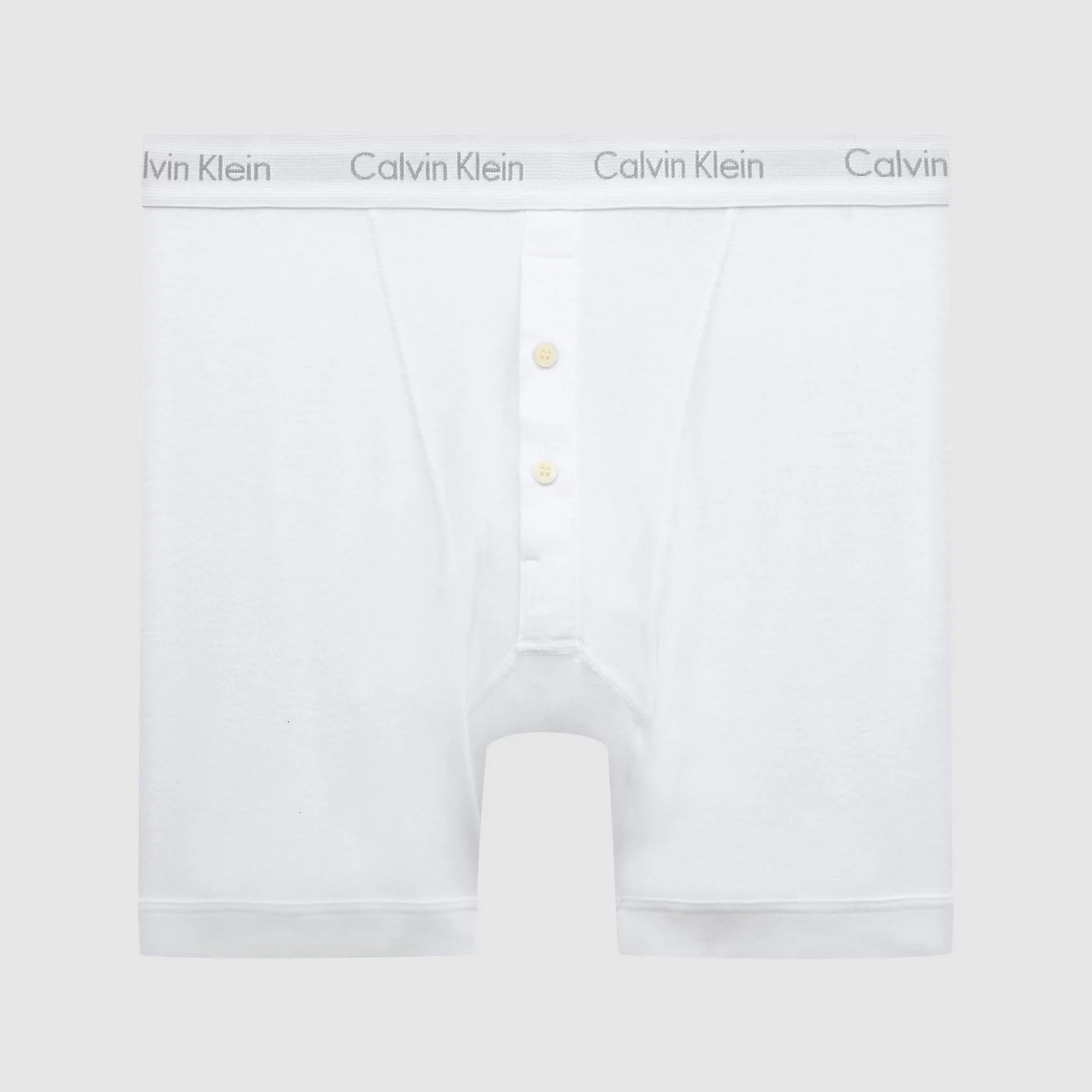 Calvin Klein Cotton Boxer Brief with Button Fly - 100% Cotton