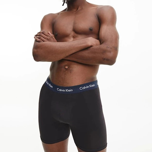 Calvin Klein 3 Pack Boxer Briefs - Black (Shoreline/Clem/Travertine)