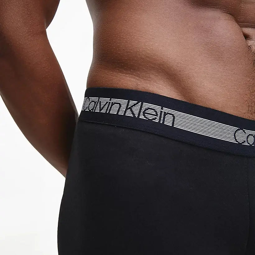 Calvin Klein 3 Pack Cooling Trunks - Black / White / Grey