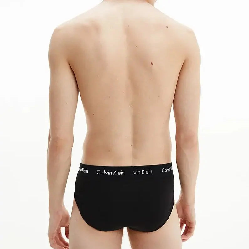 Calvin Klein 5 Pack Cotton Stretch Hip Briefs - Black