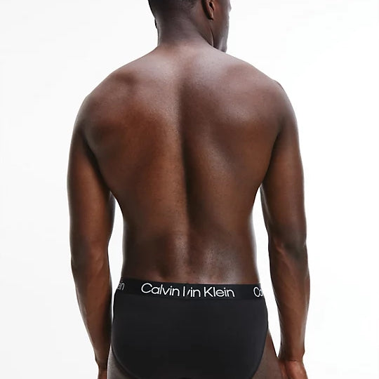 Calvin Klein 3 Pack Briefs - Modern Structure, Black