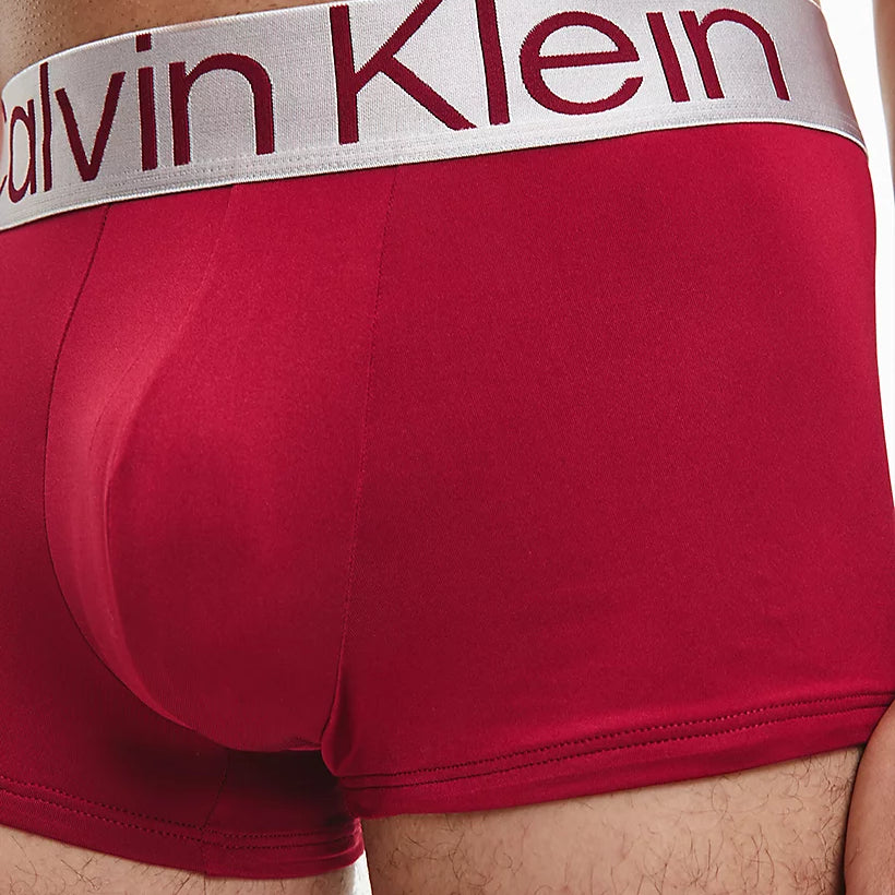 Calvin Klein - 3 Pack Steel Micro - Black/ Tuffet/ Red Carpet