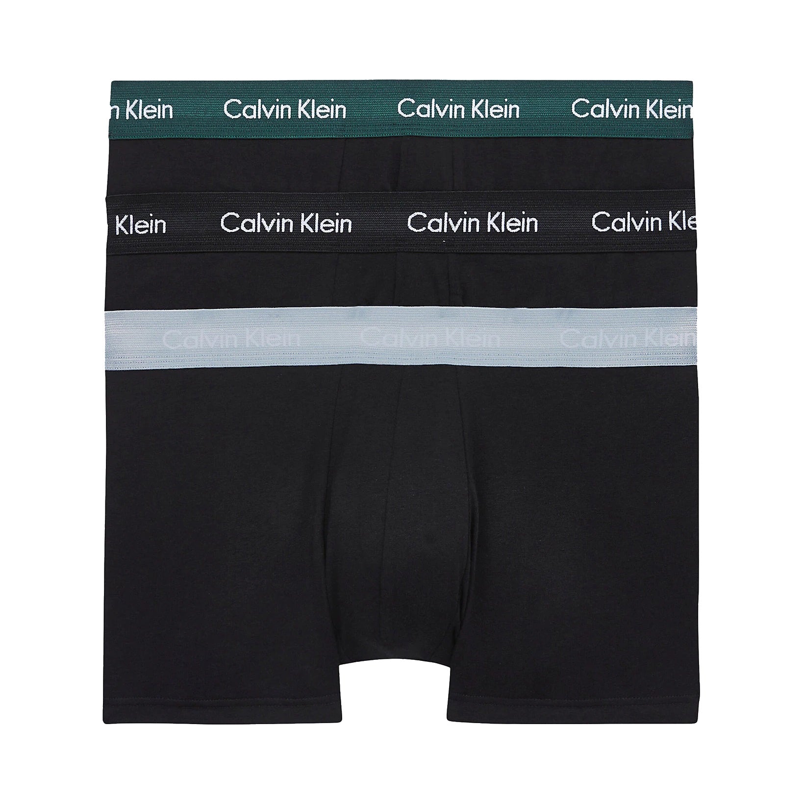 Calvin klein Underwear - Low Rise Trunk 3 Pack - Black - ALLIGATOR/ GREY HEATHER/ BLACK