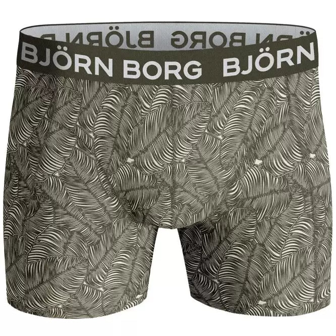 Björn Borg Core Boxer 3-pack , Green, Print - MP001