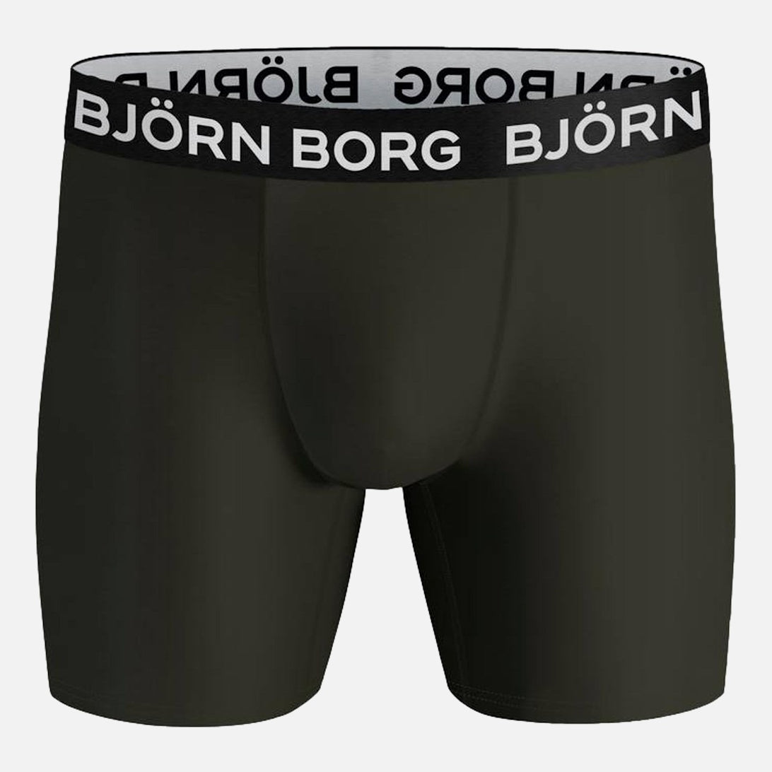 Björn Borg Performance Boxer 3-pack - Blue, Red, Green