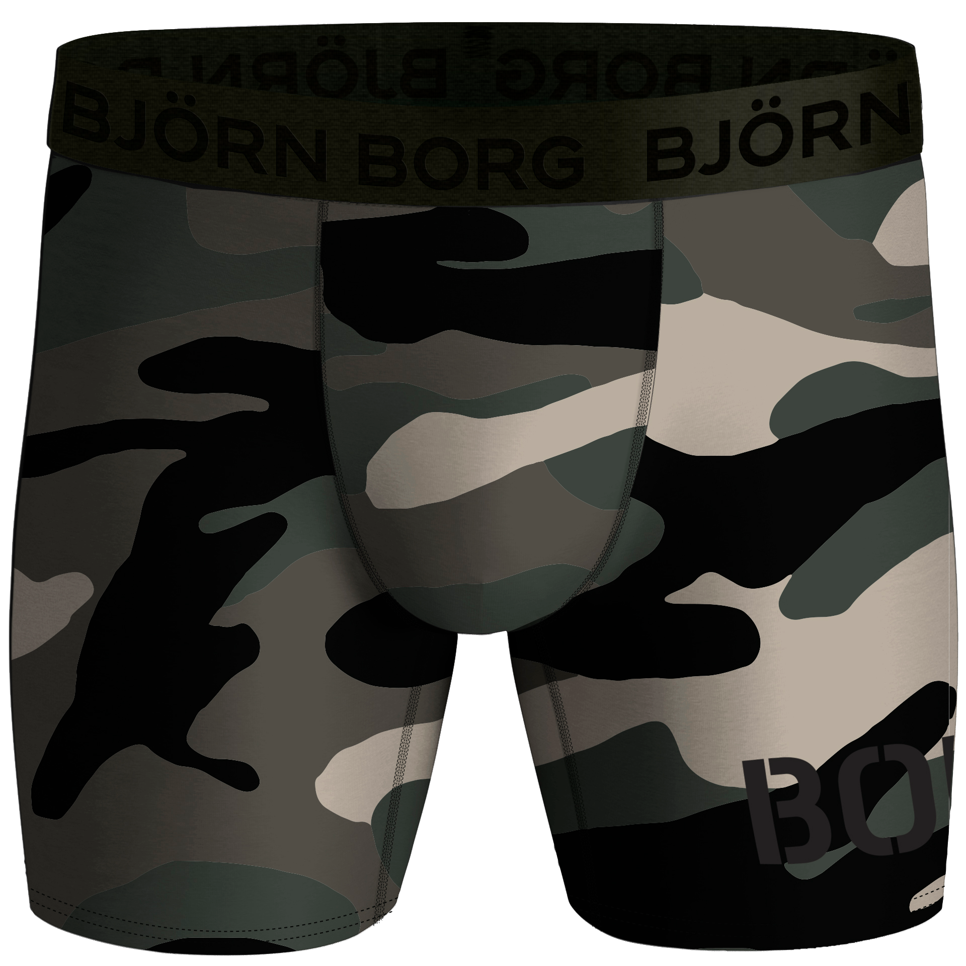 Björn Borg - 3 Pack Performance Boxer - Army Color