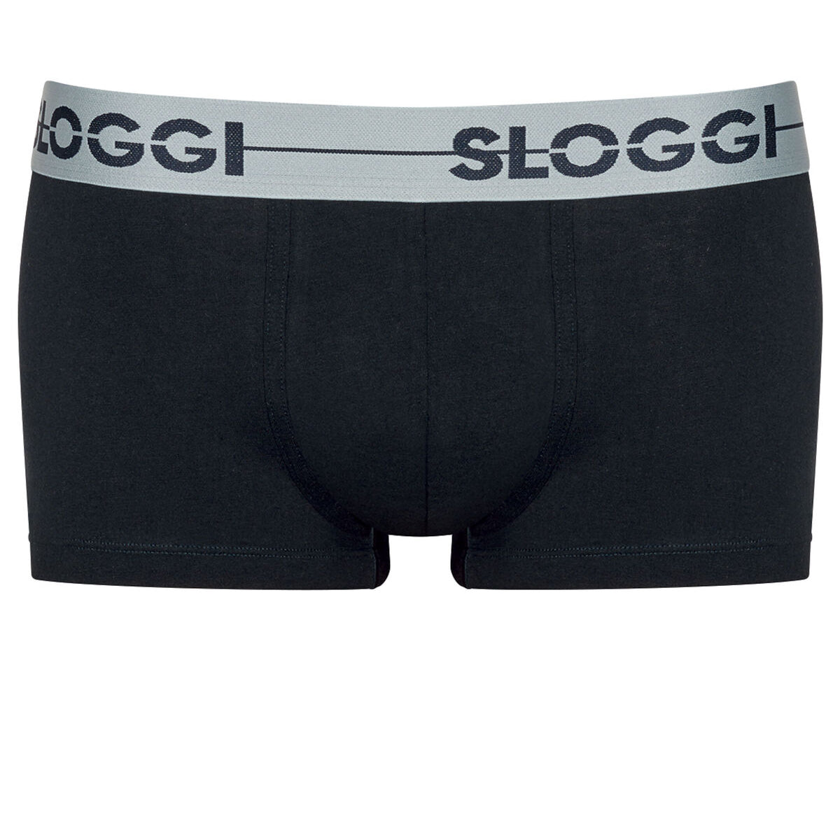 Sloggi Men GO- 3-Pack Low Rise Hipster Boxers (Black, Grey ,Blue) - Pants